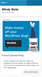 Mobile Screenshot of mindybellecooking.com